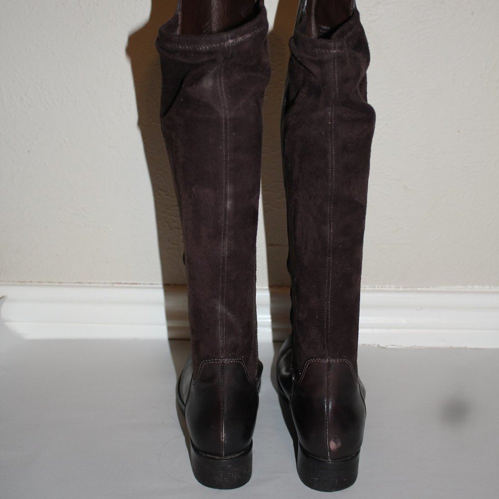 Cole Haan dark brown leather and suede boots! - Picture 4 of 4